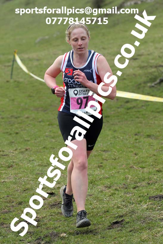 Masters men 2021 NECAA Cross Country Relays, Thornley Farm, Peterlee, Saturday, April 10th. Photo: David T. Hewitson/Sports for All Pics